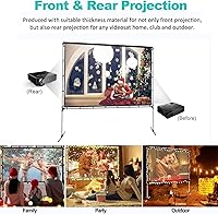 GYUEM 120 Inch Projector Screen with Stand — image 4