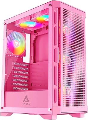 Apevia Hydra-PK Mid Tower Gaming PC Case
