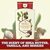 Old Spice Men's Body Wash Moisturize with Shea Butter, 16 Fl Oz — image 7