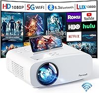Pericat PJ108 4K Supported Native 1080P Portable Projector — image 1
