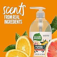 Seventh Generation Hand Soap, Mandarin Orange & Grapefruit, 12 Fl Oz (Pack of 8) — image 5