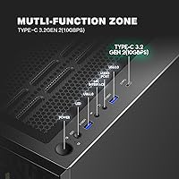 SAMA V Mesh Mid Tower PC Case — image 8