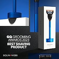 Bolin Webb Generation Razor and Stand in Blue with Gillette Fusion5 Blade — image 6
