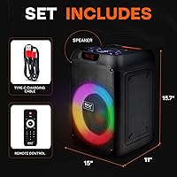 Pyle PPHP8496 Portable Bluetooth Party Speaker — image 8