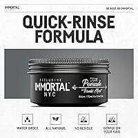 Immortal NYC Iconic Men Cream Pomade - Flex Medium/Strong Hold 5.07oz — image 4