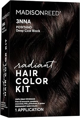 Madison Reed Radiant Hair Color Kit 3NNA Positano Black