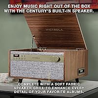 Victrola Century 6-in-1 Vinyl Record Player VTA-820SB-WLN — image 6