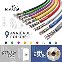 fast Cat. Cat5e Ethernet Cable 1000ft - 24 AWG, CMR — image 8