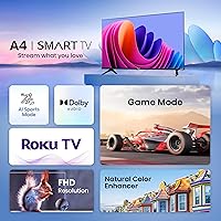 Hisense 40-Inch Class A4 Series FHD 1080p Smart Roku TV — image 3