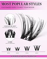 Flora Lash Clusters Kit 8-14mm D Curl — image 2