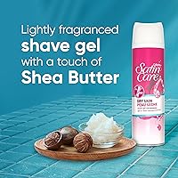 Gillette Venus Satin Care Dry Skin Shave Gel with Shea Butter, 7oz (6 Count) — image 4