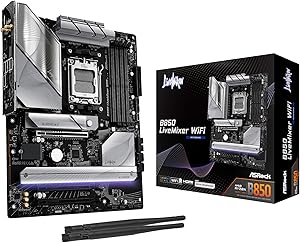 ASRock B850 LiveMixer WiFi 7 AM5 Motherboard Review