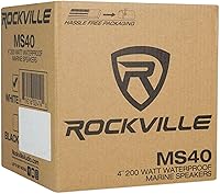 Rockville MS40W 4″ Marine Boat Speakers — image 6