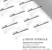 Brows by Bossy Dual-Color Eyebrow Stamp Stencil Kit — image 7