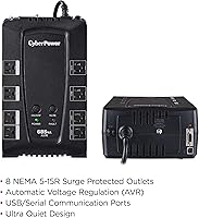 CyberPower CP685AVRG AVR UPS Battery Backup — image 2