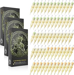 BIOMASER Tattoo Cartridge Needles 60pcs Assorted Set Review