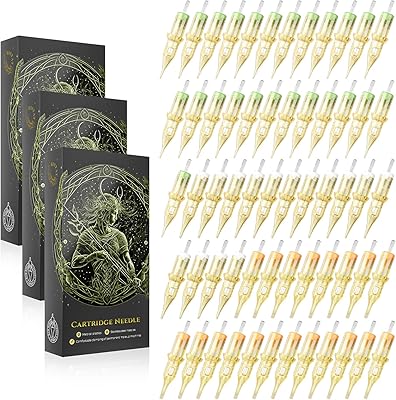 BIOMASER Tattoo Cartridge Needles 60pcs Assorted Set