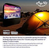 Elite Screens Pop-Up Cinema 92-inch 16:9 Projector Screen — image 4
