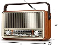 PRUNUS J-120 Retro Vintage Radio — image 7