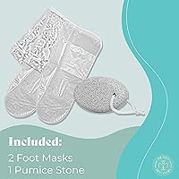 Thealto Foot Peel Mask with Pumice Stone 2 Pack — image 4