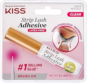 Kiss Strip Lash Adhesive Clear (6 Pack)