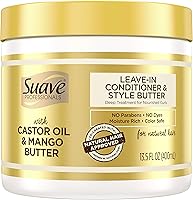 Suave Professionals Hair Conditioner Leave In Styling Butter for Natural Hair 13.5oz — image 1