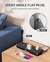 DEWENWILS 10-Outlet Surge Protector Power Strip with 4 USB Ports — image 3