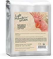 Light Mountain Henna Hair Color & Conditioner - Light Red 16 Oz — image 1