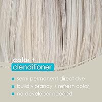 Keracolor Color + Clenditioner 3-in-1 Color-Depositing Conditioner, Platinum, 33.8 Fl Oz — image 2