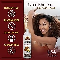 OKAY Coconut Deep Moisturizing Leave In Conditioner 33oz — image 5