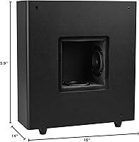 Dayton Audio MKSX4 4″ Driver Low Profile Passive Subwoofer — image 5
