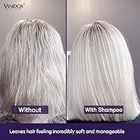 VANIDOX Sulfate Free Brass Toning Purple Shampoo and Conditioner Set (16 fl oz each) — image 7