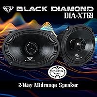 Black Diamond DIA-XT69 6x9-Inch Car Audio Speaker — image 2
