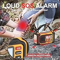 SIYEGK Emergency Weather Radio BXRadio-1020-GRN — image 5