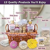 Aqua Elegante Spa Basket For Women - Lavender & Chamomile — image 2