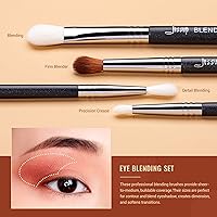 Jessup 13pcs Eye Makeup Brushes Set T338 — image 3
