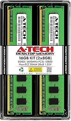 A-Tech 16GB DDR3 1600MHz Desktop RAM Kit