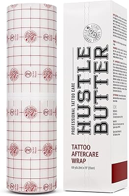 Hustle Butter Second Skin Tattoo Wrap - 7.9 in x 8.8 yd
