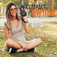 Pyle PBMSPG3BK Wireless Portable Bluetooth Boombox Speaker — image 6