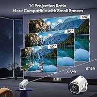 LUXVYN V1 Mini Smart Projector — image 8