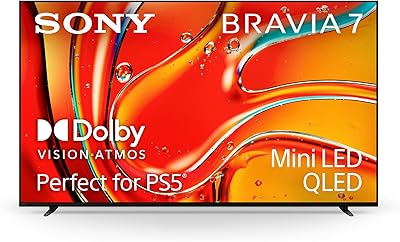 Sony 65-Inch Mini LED QLED 4K Ultra HD TV BRAVIA 7