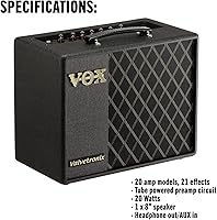 Vox VT20X 20-watt Modeling Guitar Combo Amplifier — image 3