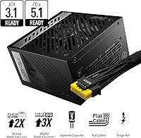 MSI MPG A850G PCIE 5.1 ATX 3.1 Gaming Power Supply 850W — image 2