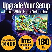 Westinghouse 34-inch Curved Ultrawide Gaming Monitor — image 2