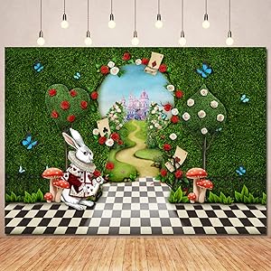 Ayayiya Wonderland Photo Backdrop 10x7ft Review