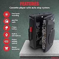 Craig CS2304 Stereo Cassette Player/Recorder — image 2