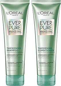 L'Oreal Paris EverPure Thickening Shampoo and Conditioner Kit Review