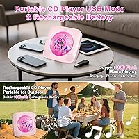 Gueray G-Y-01 Portable CD Player Bluetooth — image 5