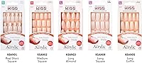 KISS Salon Acrylic Natural Nails KSAN (6 Pack) — image 6
