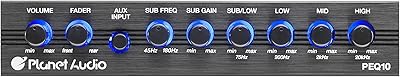 Planet Audio PEQ10 Car Equalizer